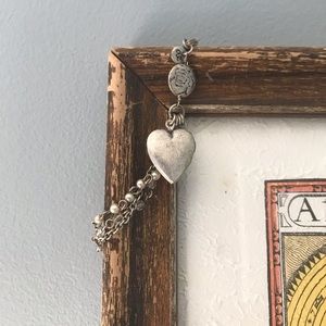 2/$10 Silver Locket Bracelet